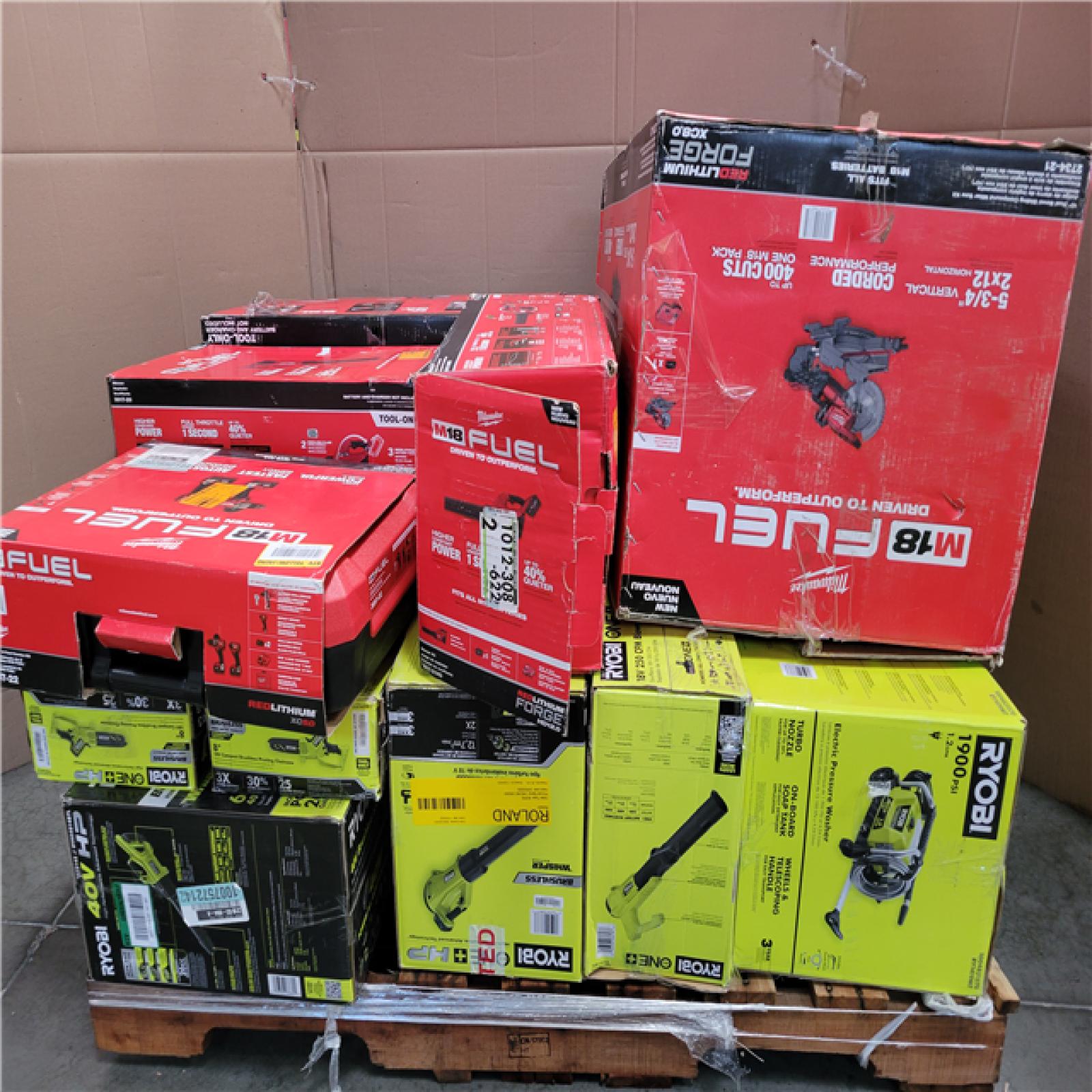 CALIFORNIA AS-IS TOOL PALLET