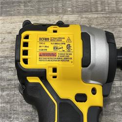 AS-IS DEWALT Atomic 20V Max Lithium-Ion Brushless Cordless Compact 1/4 in. Impact Driver Kit