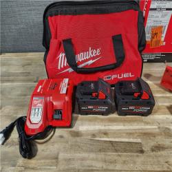 HOUSTON LOCATION - AS-IS (APPEARS LIKE NEW) M18 FUEL 18-Volt Lithium-Ion Brushless Cordless 4-1/2 in./6 in. Braking Grinder w/Paddle Switch & Two FORGE 8.0 Ah Battery