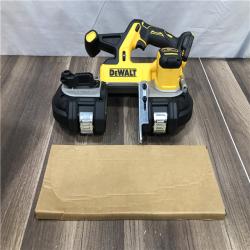 AS-IS DEWALT 20-Volt MAX 3-3/8 in. Cordless Brushless Bandsaw (Tool-Only)