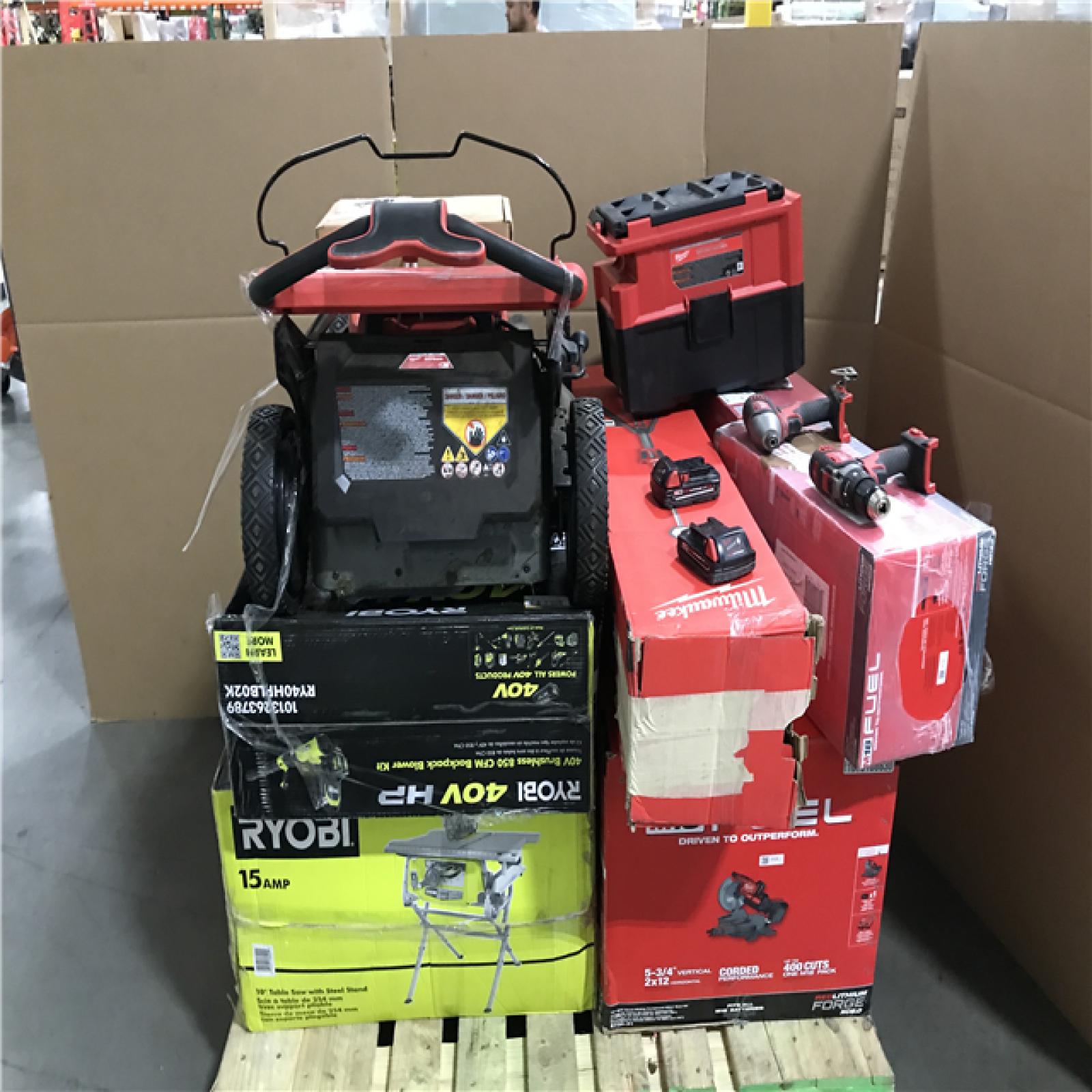 CALIFORNIA AS-IS TOOL PALLET