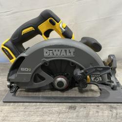 AS-IS DEWALT FLEXVOLT 60V MAX Cordless Brushless 7-1/4 in. Circular Saw with Brake (Tool Only)