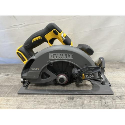 AS-IS DEWALT FLEXVOLT 60V MAX Cordless Brushless 7-1/4 in. Circular Saw with Brake (Tool Only)