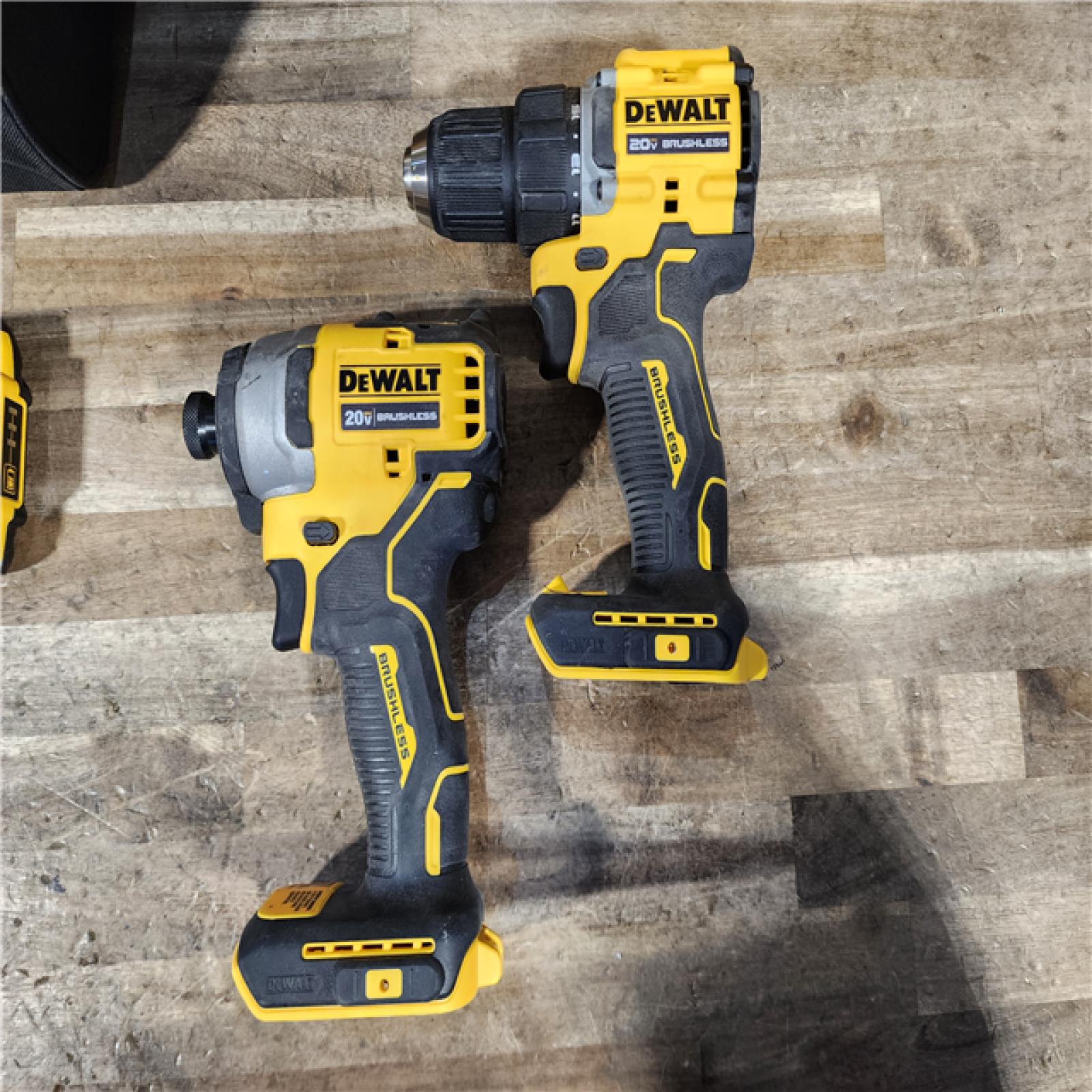 HOUSTON LOCATION - AS-IS DEWALT ATOMIC 20-Volt MAX Lithium-Ion Cordless Combo Kit