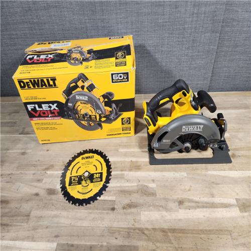 HOUSTON LOCATION - AS-IS (APPEARS LIKE NEW) DeWALT Flexvolt Max 7-1/4  60V Brushless Circular Saw (Tool Only)
