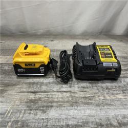 AS-IS DEWALT 20-Volt Maximum XR 5.0 Ah Battery Pack and Charger Kit