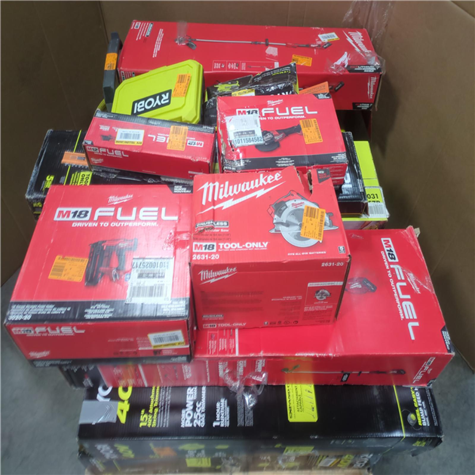 CALIFORNIA AS-IS TOOL PALLET