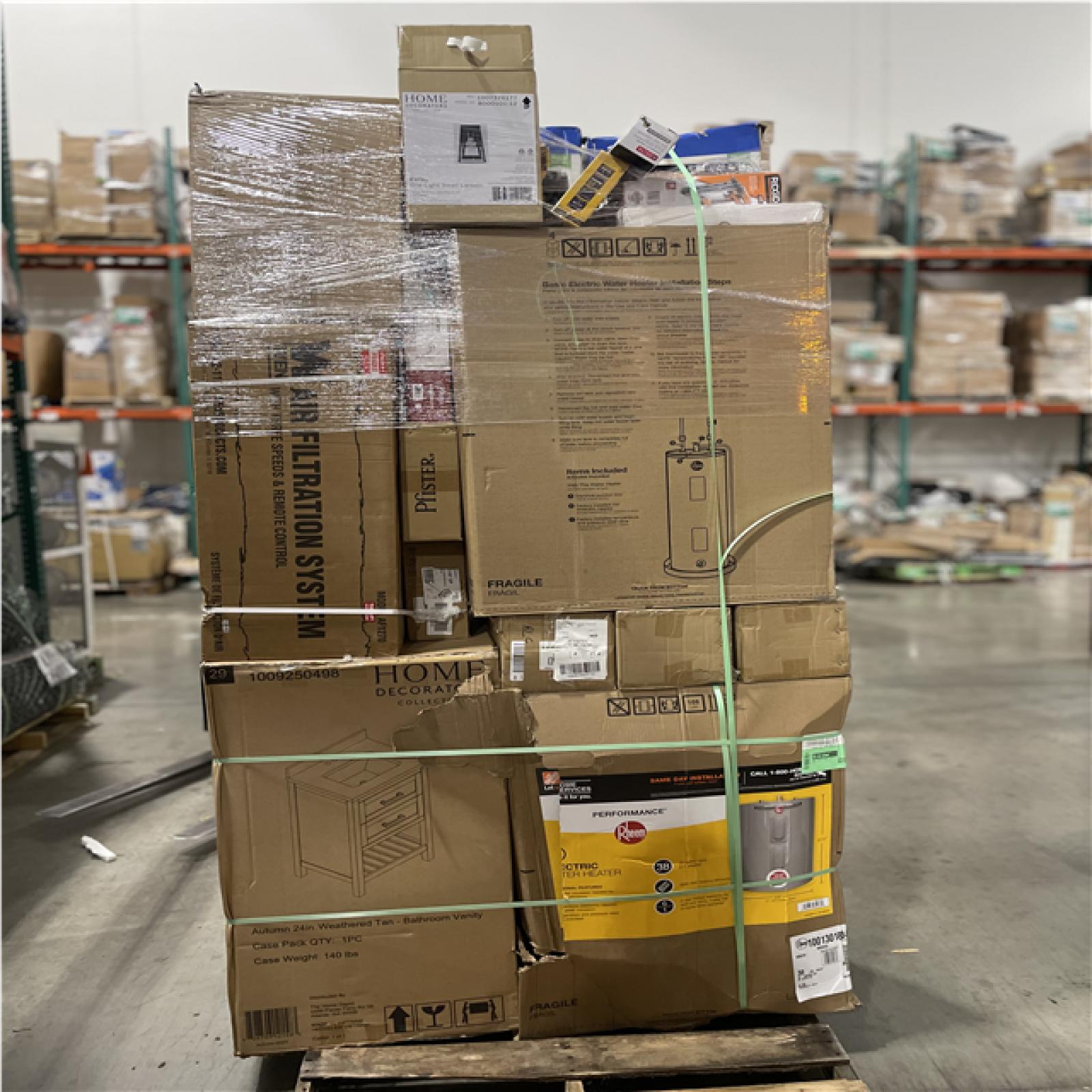 DALLAS LOCATION- AS-IS HOME IMPROVEMENT PALLET
