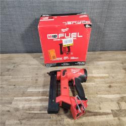 HOUSTON LOCATION - AS-IS MILWAUKEE FUEL 18-Volt Lithium-Ion Brushless Cordless 18-Gauge 1/4 in. Narrow Crown Stapler (Tool-Only)