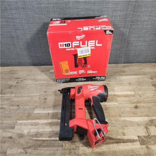 HOUSTON LOCATION - AS-IS MILWAUKEE FUEL 18-Volt Lithium-Ion Brushless Cordless 18-Gauge 1/4 in. Narrow Crown Stapler (Tool-Only)