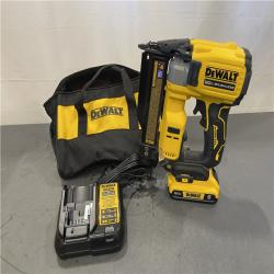AS-IS - DeWalt ATOMIC 20V MAX Lithium Ion Cordless 23 Gauge Pin Nailer Kit