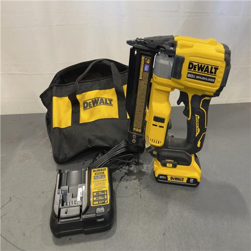 AS-IS - DeWalt ATOMIC 20V MAX Lithium Ion Cordless 23 Gauge Pin Nailer Kit