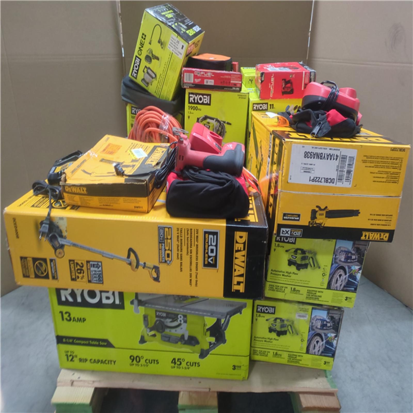 CALIFORNIA AS-IS TOOL PALLET