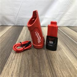 AS-IS Milwaukee Men's 2X-Large 12-Volt Lithium-Ion Cordless Tough Shell Black Heated Jacket with