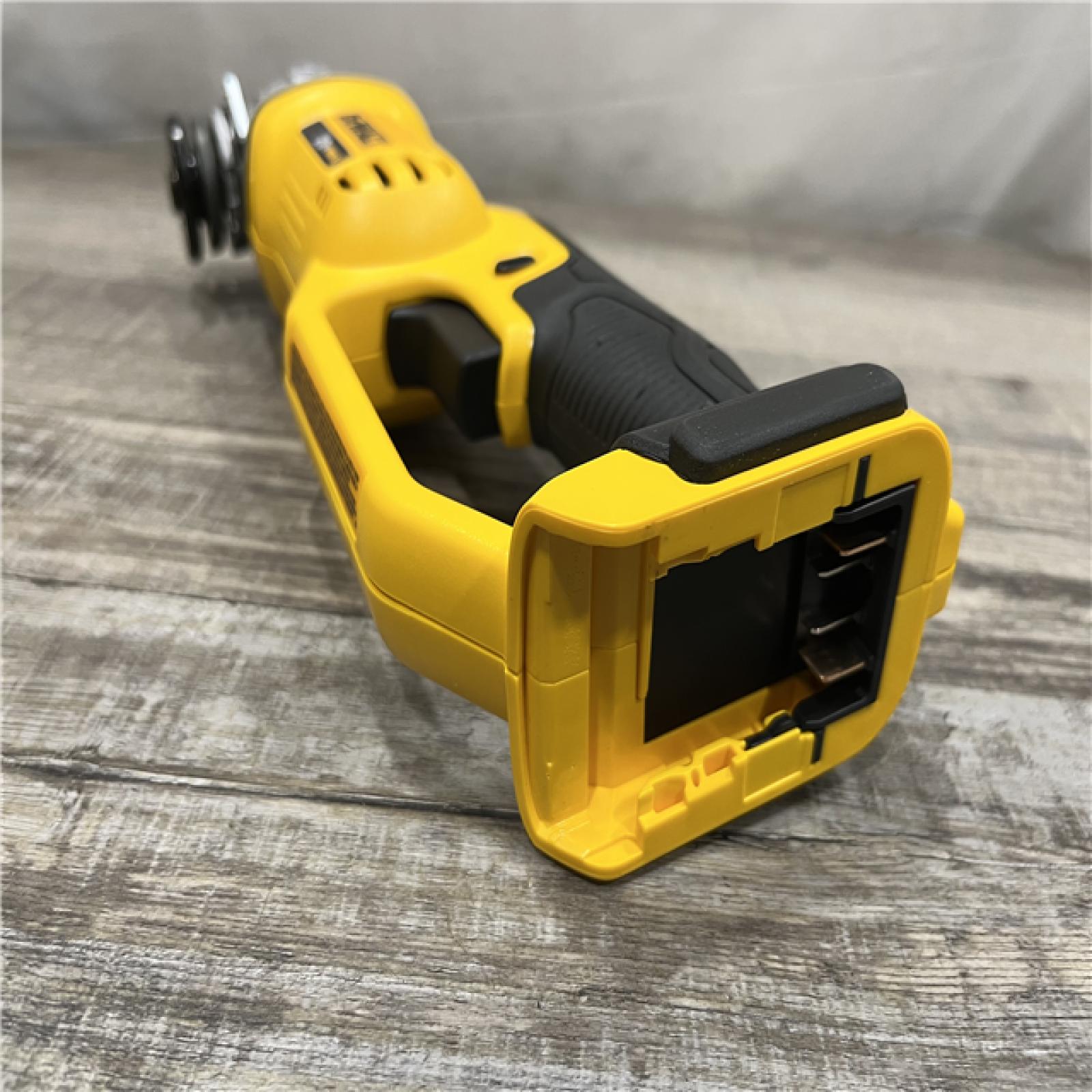 AS-IS DEWALT 20V MAX Cordless 4.5 in. - 5 in. Angle Grinder (Tool Only)