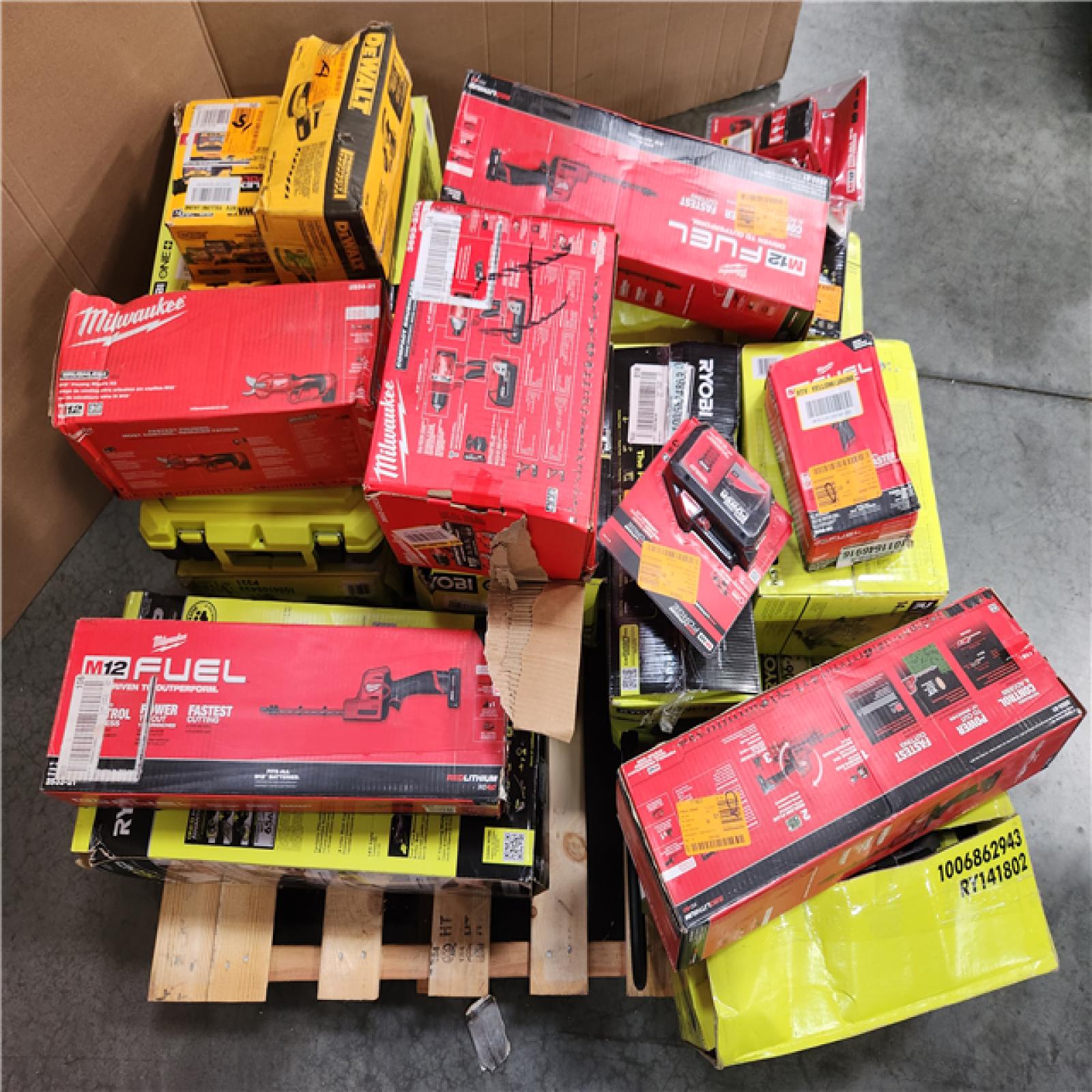 CALIFORNIA AS-IS TOOL PALLET