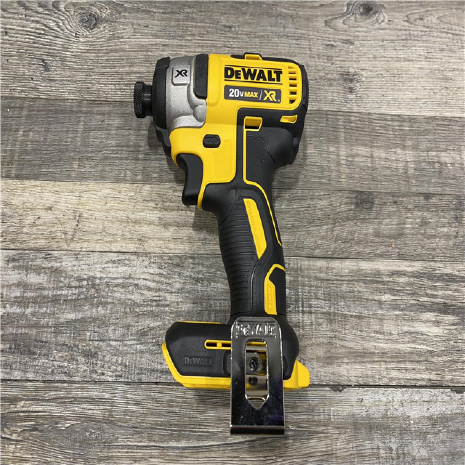 AS-IS DEWALT 20V MAX XR Cordless Brushless 3-Speed 1/4 in. Impact Driver Kit