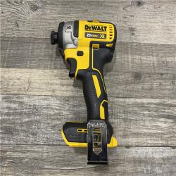 AS-IS DEWALT 20V MAX XR Cordless Brushless 3-Speed 1/4 in. Impact Driver Kit