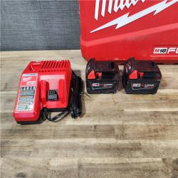 HOUSTON LOCATION - AS-IS MILWAUKEE M18 FUEL 18V Lithium-Ion Brushless Cordless Hammer Drill and Impact Driver Combo Kit (2-Tool) with 2 Batteries