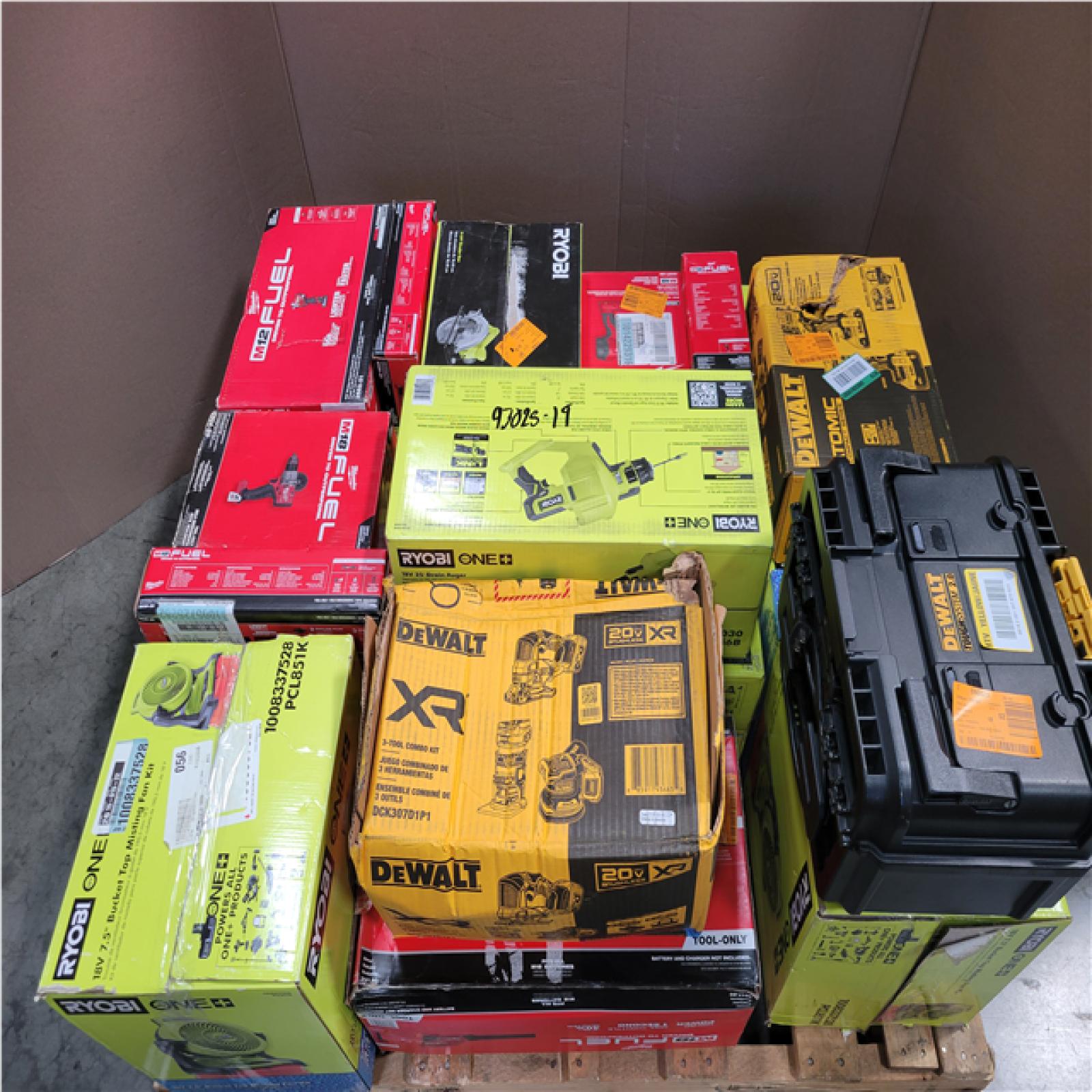 CALIFORNIA AS-IS TOOL PALLET