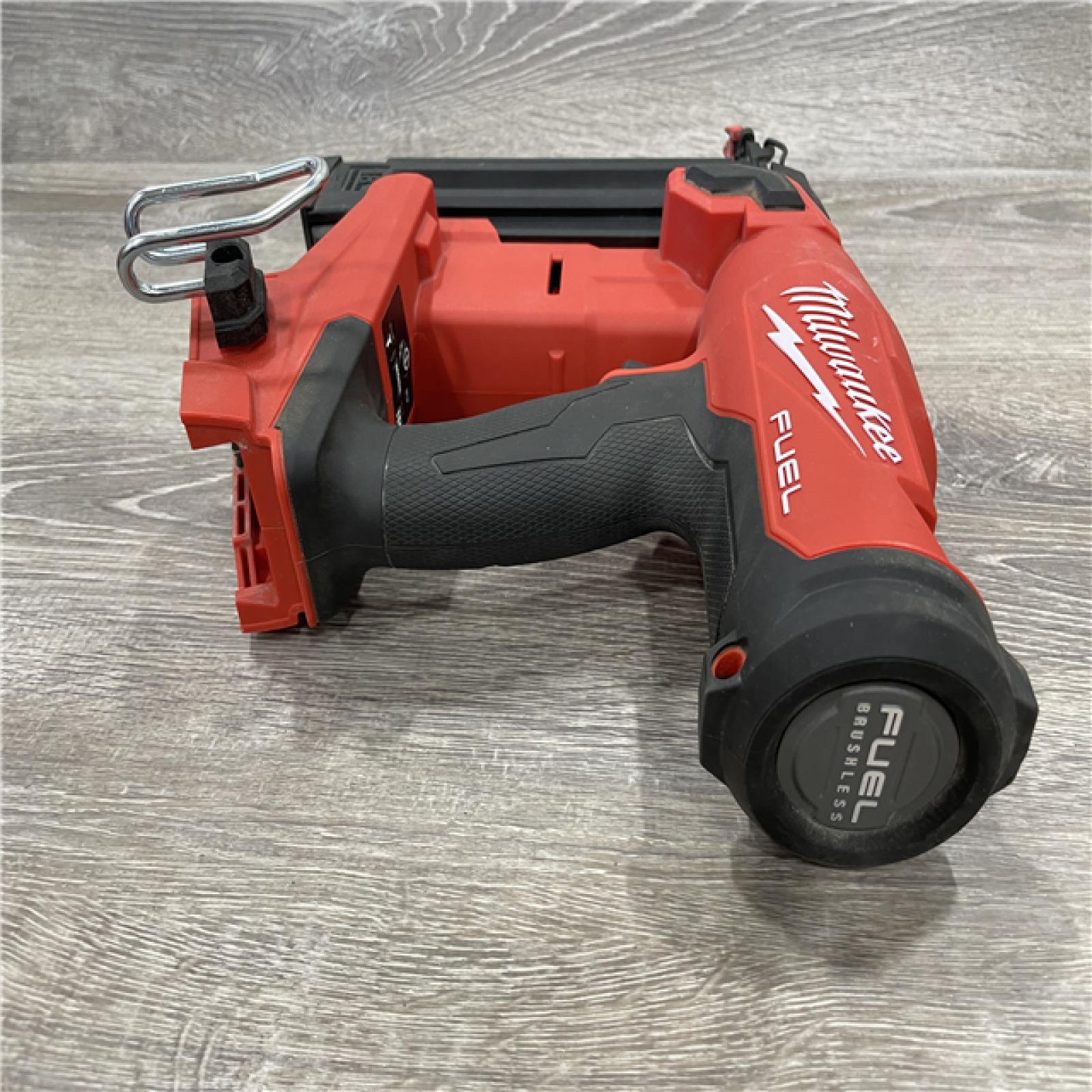 AS-IS Milwaukee FUEL 18-Volt Lithium-Ion Brushless Cordless Gen II 18-Gauge Brad Nailer (Tool-Only)