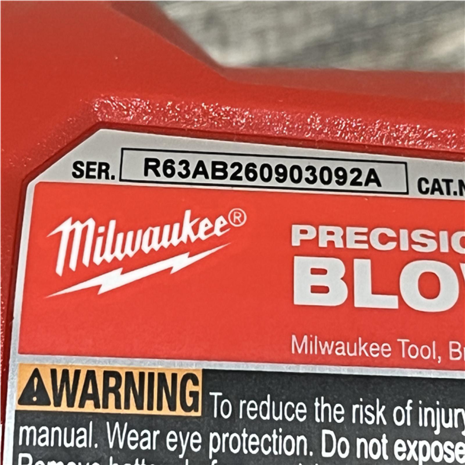 AS-IS Milwaukee 18V Lithium-Ion 570 MPH Brushless Cordless Precision Blower (Tool-Only)