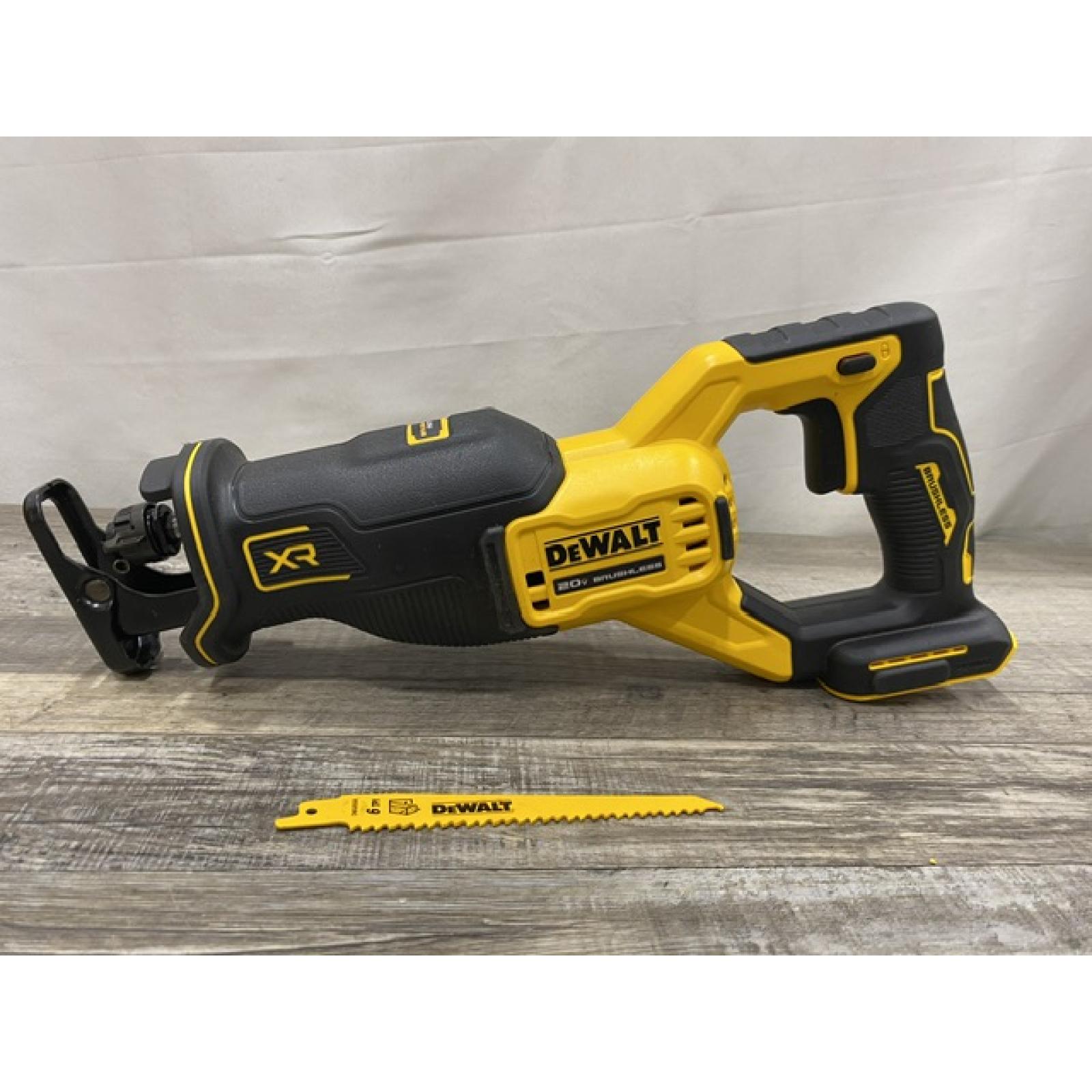 AS-IS DEWALT 20V MAX Cordless Brushless Reciprocating Saw (Tool Only)