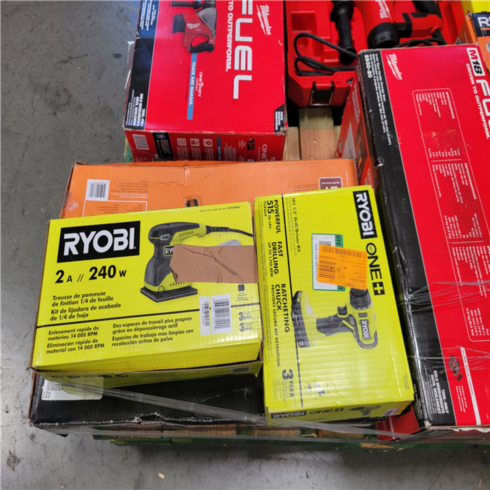 CALIFORNIA AS-IS TOOL PALLET