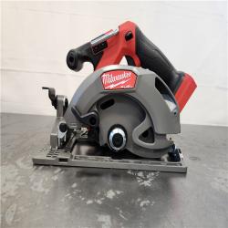 AS-IS- Milwaukee FUEL 18V Lithium-Ion Brushless Cordless 6-1/2 in. Circular Saw (Tool-Only)