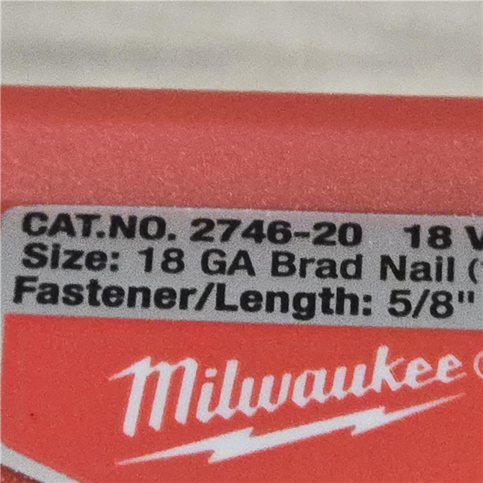 AS-IS Milwaukee M18 FUEL 18 Gauge Brad Nailer (TOOL ONLY)
