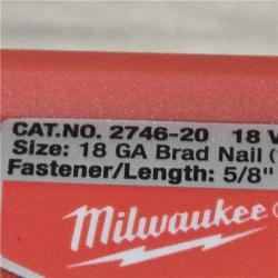 AS-IS Milwaukee M18 FUEL 18 Gauge Brad Nailer (TOOL ONLY)