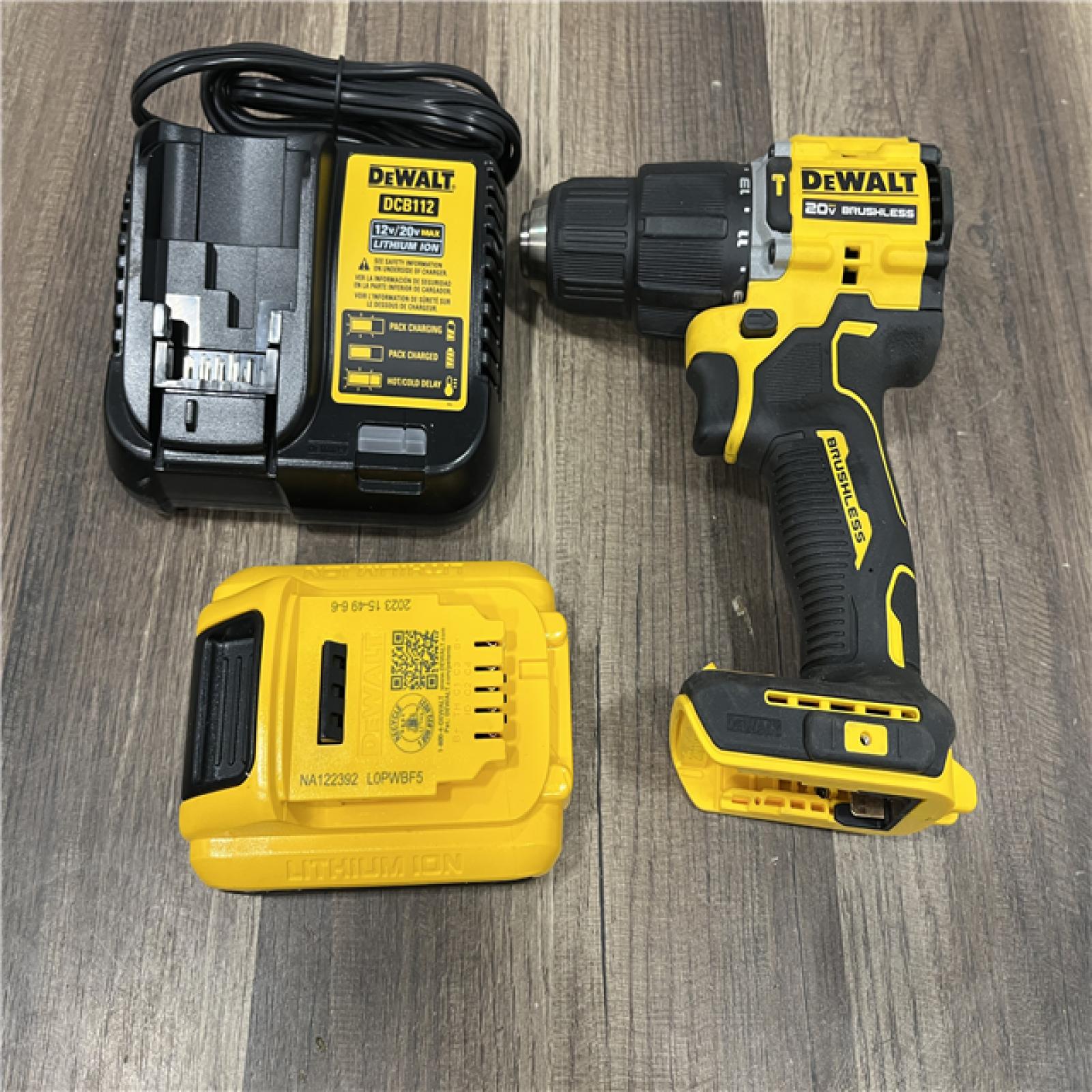 GOOD DEWALT ATOMIC 20-Volt Lithium-Ion Cordless 1/2 in. Compact Hammer Drill with 3.0Ah Battery, Charger and Bag