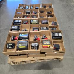 DALLAS LOCATION AS-IS- BATTERY PALLET