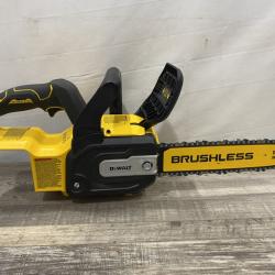 AS-IS DEWALT 20V MAX 12 in. Cordless Battery Powered Chainsaw (Tool Only)