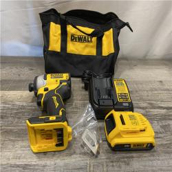 AS-IS DEWALT Atomic 20V Max Lithium-Ion Brushless Cordless Compact 1/4 in. Impact Driver Kit