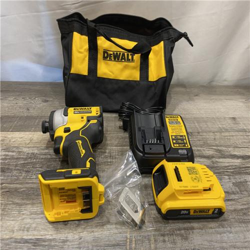 AS-IS DEWALT Atomic 20V Max Lithium-Ion Brushless Cordless Compact 1/4 in. Impact Driver Kit