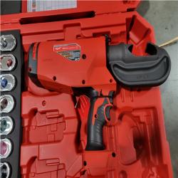 CALIFORNIA AS-IS MILWAUKEE M18 FORCE LOGIC 750 MCM CRIMPER W/ MCM AL DIES