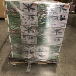 DALLAS LOCATION -NEW! Hunter Channing 54 in. Hunter Express Indoor Noble Bronze Ceiling Fan with Remote and Light Kit Included PALLET-(18 UNITS)
