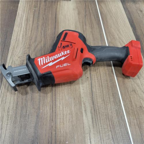 AS-IS MILWAUKEE M18 FUEL 18V Lithium-Ion Brushless Cordless HACKZALL Reciprocating Saw (Tool-Only)