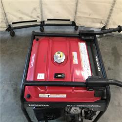 California AS-IS Honda EG6500CL Gas powered Generator