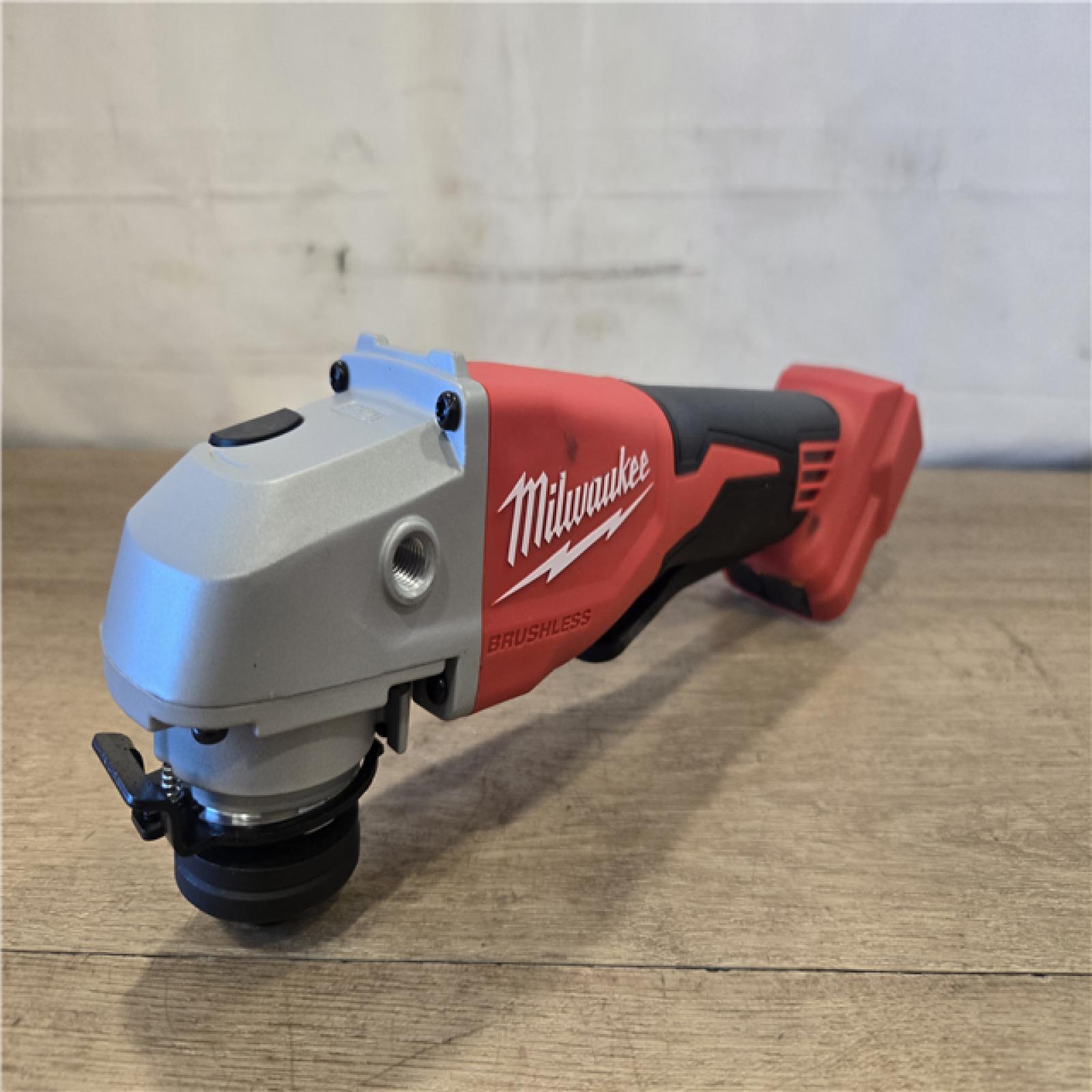 AS-IS Milwaukee 18V Cordless 4-1/2 in./5 in. Grinder (Tool-Only)