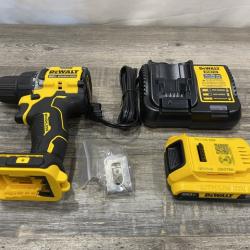 AS-IS DEWALT Atomic 20V Lithium-Ion Cordless Compact 1/2 in. Drill/Driver Kit