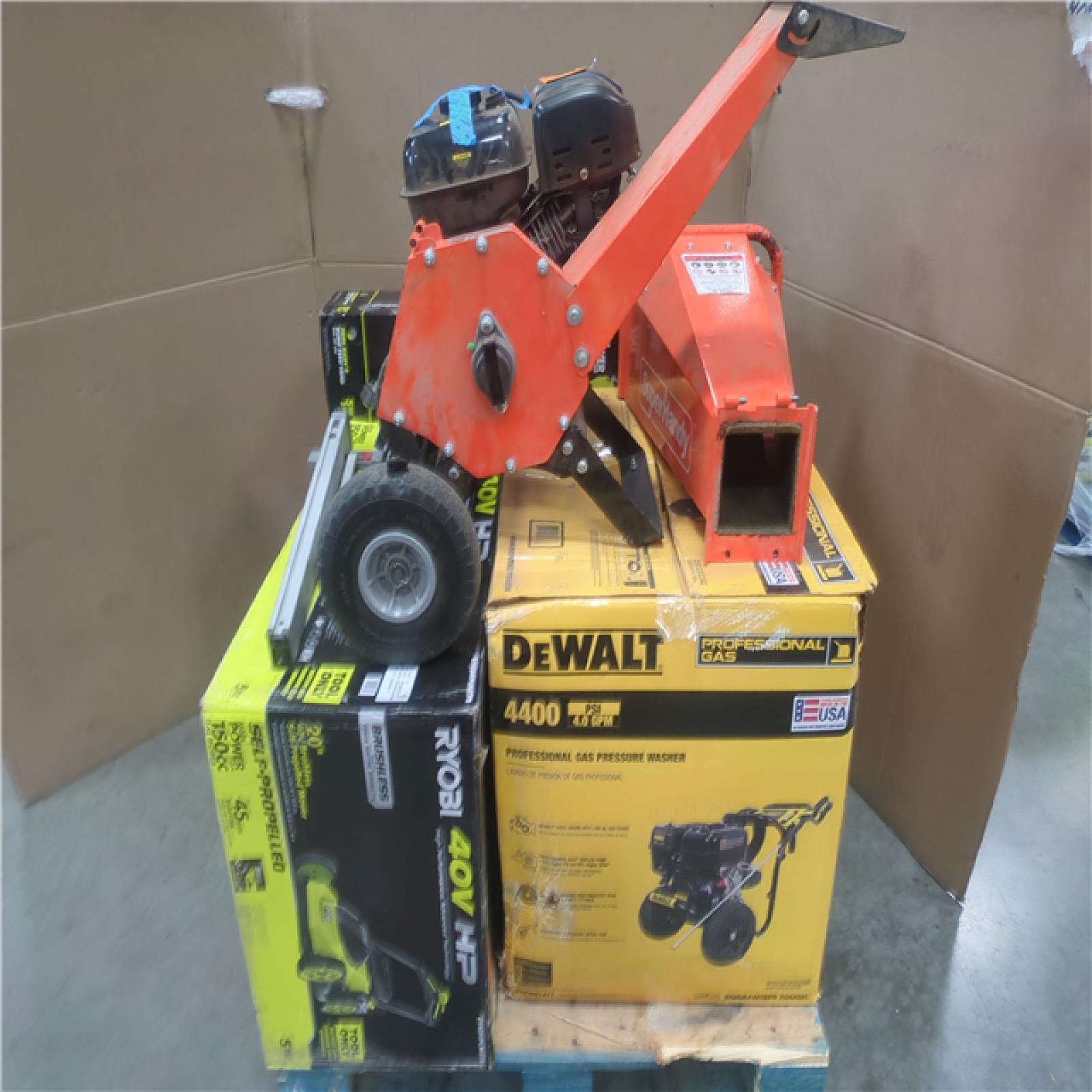 California AS-IS OUTDOOR POWER EQUIPMENT