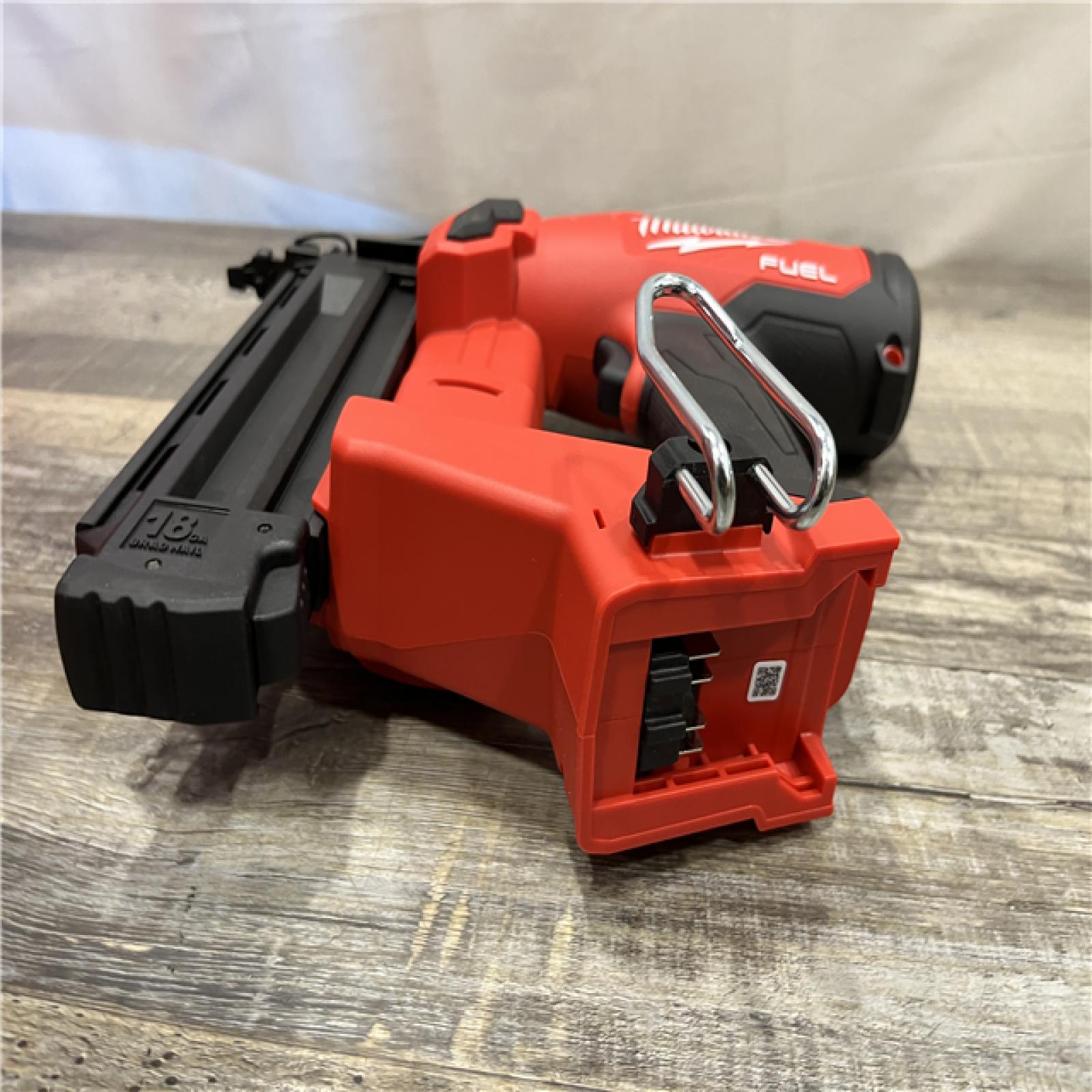 AS-IS Milwaukee FUEL 18-Volt Lithium-Ion Brushless Cordless Gen II 18-Gauge Brad Nailer (Tool-Only)