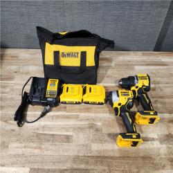 HOUSTON LOCATION - AS - IS DEWALT ATOMIC 20-Volt MAX Lithium-Ion Cordless Combo Kit