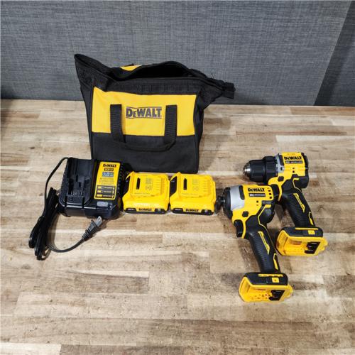 HOUSTON LOCATION - AS - IS DEWALT ATOMIC 20-Volt MAX Lithium-Ion Cordless Combo Kit
