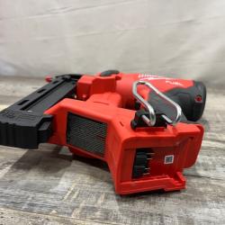 AS-IS Milwaukee FUEL 18-Volt Lithium-Ion Brushless Cordless 18-Gauge 1/4 in. Narrow Crown Stapler (Tool-Only)