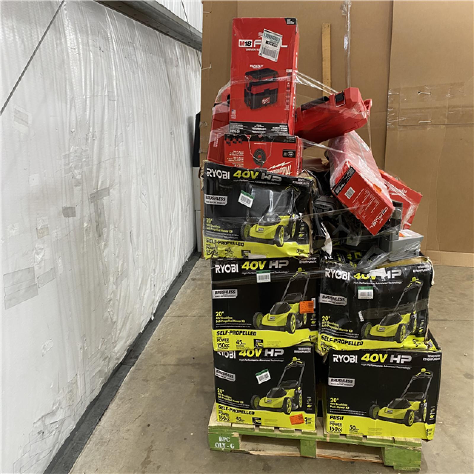 Houston Location AS IS - Tool Pallet