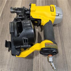 AS-IS DEWALT 1-3/4 in. 15 Degree Pneumatic Coil Roofing Nailer