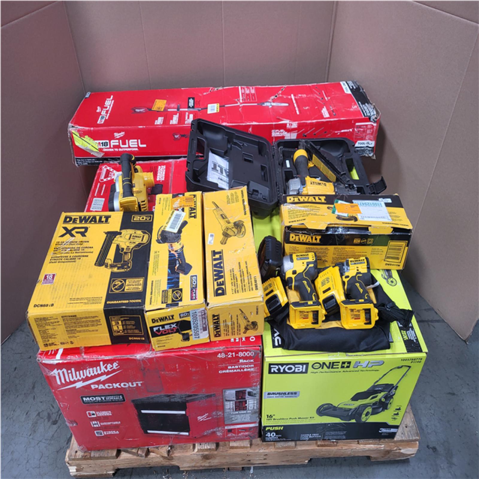 CALIFORNIA AS-IS TOOL PALLET